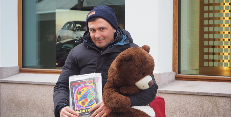 Hjeml&oslash;s person p&aring; Karl Johan