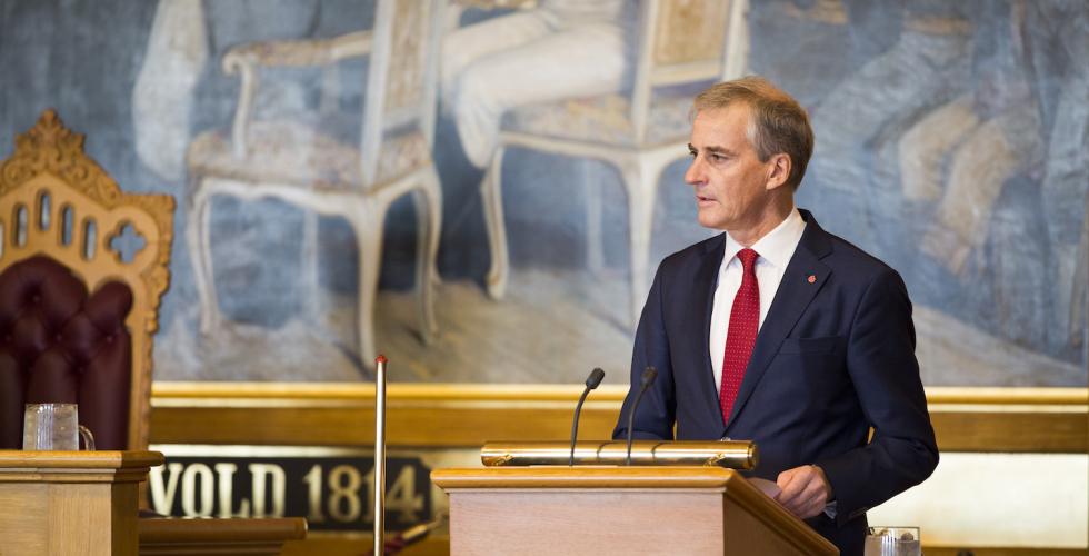 Jonas Gahr St&oslash;re