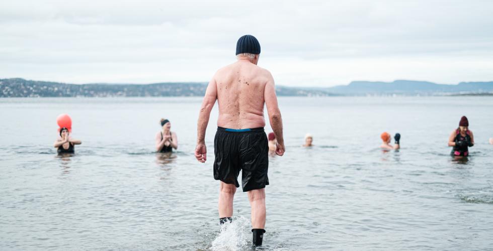 Lodmund S&oslash;holt sitt andre bad