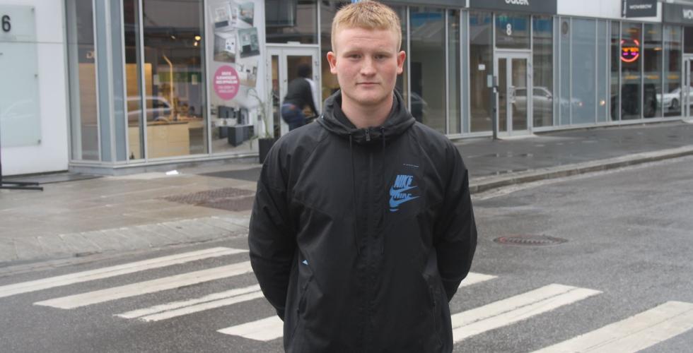 Preben Brockstedt p&aring; gata i Lillestr&oslash;m