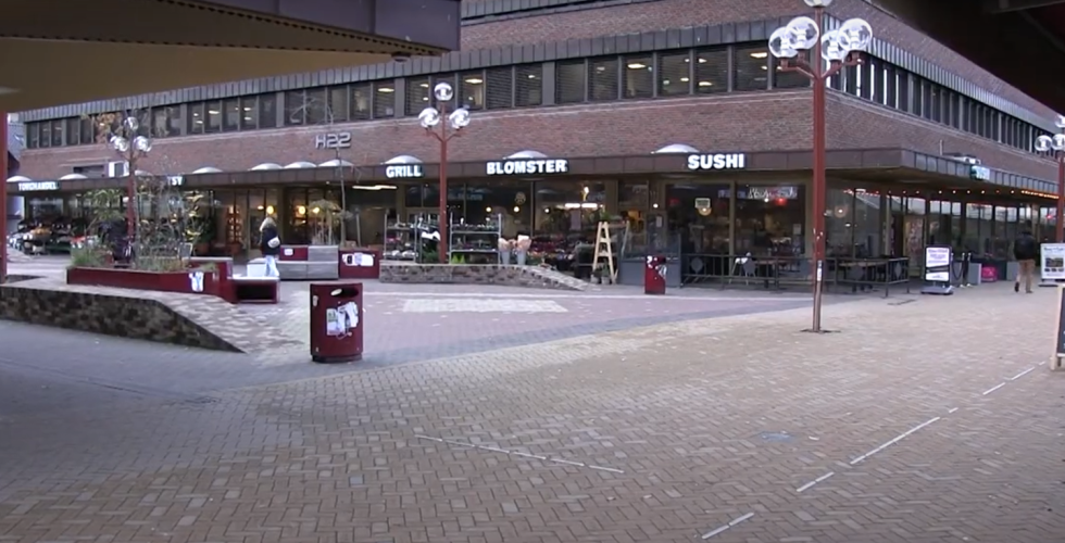 Bilde av t&oslash;yen torg