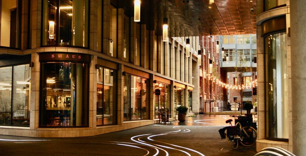 Lysinnstallasjoner i tullinkvartalet p&aring; tullinl&oslash;kka