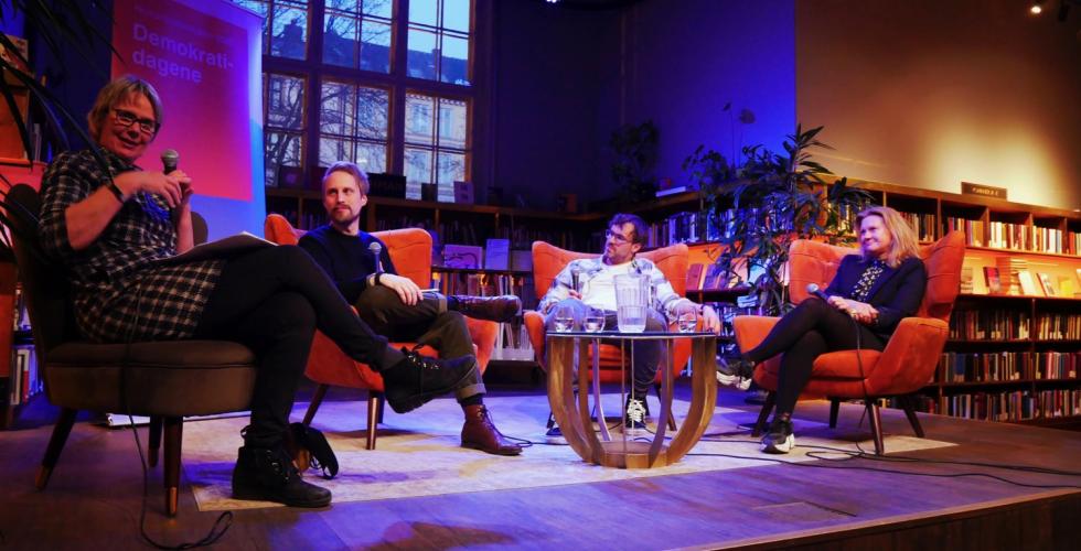 panelsamtale om digitalt s&oslash;ppel