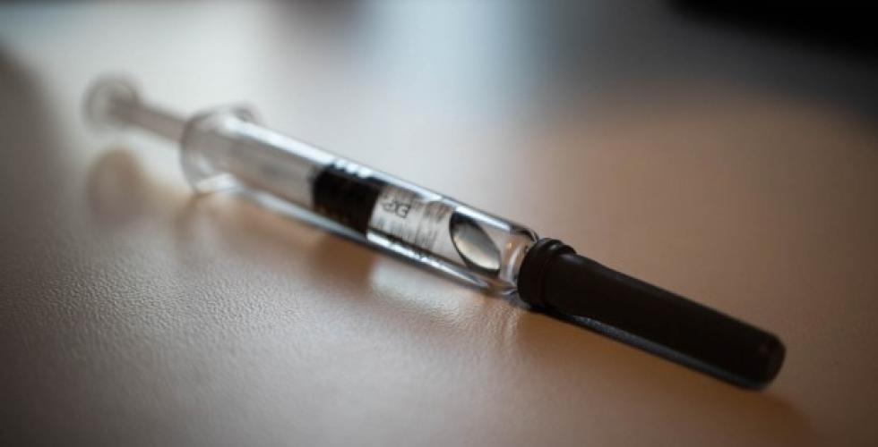 Vaksine spr&oslash;yte