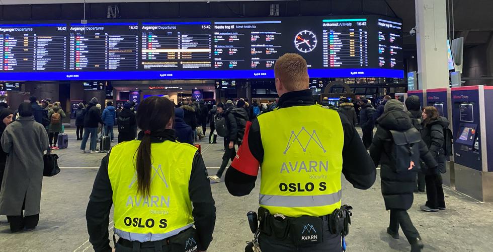 Vektere p&aring; Oslo S