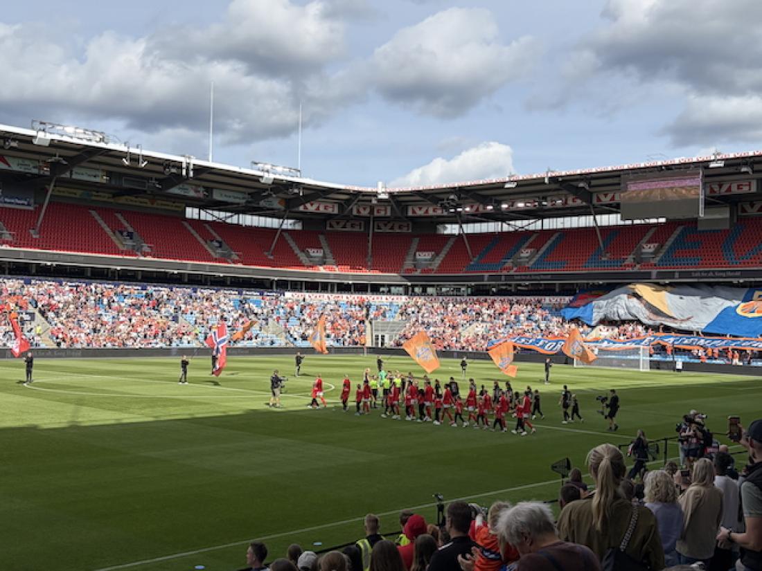 Cupfinalen for kvinner på Ullevål stadion